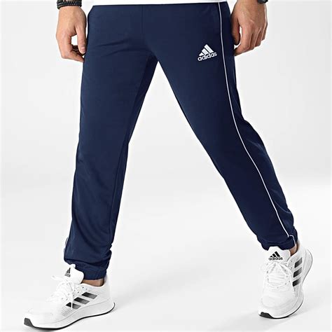 weiße adidas hose mit blauen streifen|Weiße Hosen .